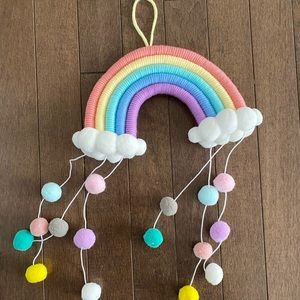 Rainbow Woven Wall Hanging Decor